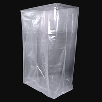 Vente en gros Sac en plastique transparent de haute qualité avec logo imprimé personnalisé Sacs PE