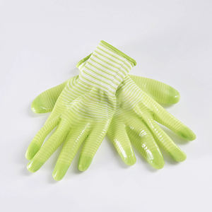 Guantes <span class=keywords><strong>DE</strong></span> SEGURIDAD sumergidos en PVC para trabajo industrial en campos petrolíferos personalizados, prácticos, usables, 13G, equipos <span class=keywords><strong>de</strong></span> protección personal - Product Image 2