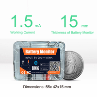 Monitor de Batería BM6 con APP, Probador de Baterías de 12V, Probador Automotriz Remoto