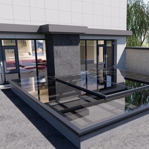 Fenêtres, portes et véranda en alliage d'aluminium au design moderne avec toit en verre isolant <span class=keywords><strong>pour</strong></span> cour, <span class=keywords><strong>protection</strong></span> contre les termites - Product Image 4