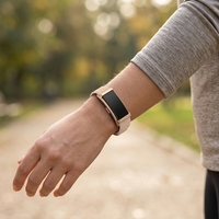 Bracelet intelligent à sangle tressée, moniteur d'activité physique, étanche, moniteur de fréquence cardiaque, détection d'oxygène dans le sang, appels Bluetooth