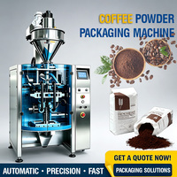 Machine de pesage, de remplissage et d'emballage automatique à grande vitesse pour poudre de café 500G 1KG, machine de remplissage et d'emballage de sachets de poudre de café instantané