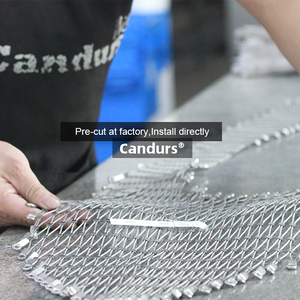 Candurs AISI SS 316 inox dây cáp Net ferrule linh hoạt dây thép không gỉ lưới cho lan can lan can an toàn hàng rào lưới - Product Image 5