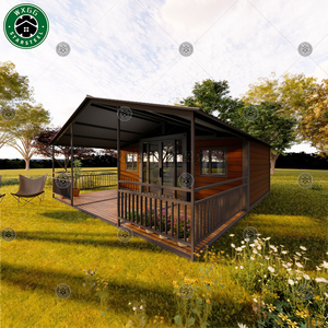 Vente en gros de maisons conteneurs modulaires en panneaux sandwich, 2-3 chambres, préfabriquées en kit, à assemblage rapide, mini-villa - Product Image 3