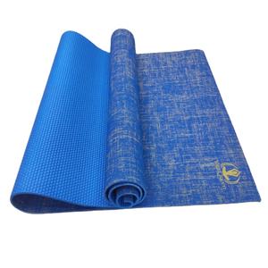 Tapis de <span class=keywords><strong>Yoga</strong></span> en Jute de bambou à imprimé PVC écologique, antidérapant, avec sangle, épaisseur de 3 à 10mm, 2 pièces - Product Image 4