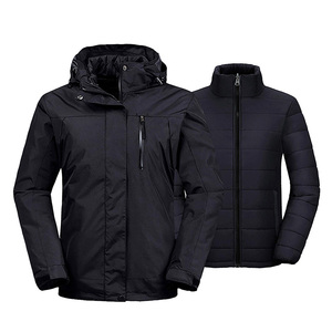 Chaqueta de esquí impermeable 3 en 1 de alta calidad para <span class=keywords><strong>mujer</strong></span>, abrigo de nieve de invierno a prueba de viento, chaquetas al aire libre para snowboard, impermeable cálido - Product Image 2