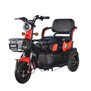 QSD Scooter Triciclo Eléctrico para <span class=keywords><strong>Adultos</strong></span> Mayores <span class=keywords><strong>Trimoto</strong></span> de 3 Ruedas para Movilidad Triciclo Eléctrico Recreativo - Product Image 1