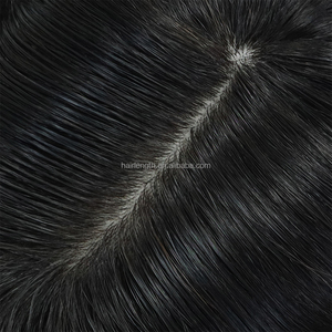 Injectie Kant Toupetje Mannen 6 Inch Remy Indian Haar Kant Front Ondekbaar Haarstuk Toupetje - Product Image 2