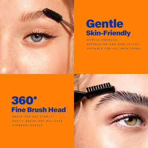 <span class=keywords><strong>Gel</strong></span> Coiffant <span class=keywords><strong>Sourcils</strong></span> Transparent Imperméable 24H Longue Tenue avec Brosse pour un Effet Laminé et Plumeux Kit Maquillage <span class=keywords><strong>Essence</strong></span> OEM - Product Image 4