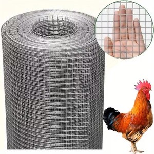 ลวดตาข่ายเชื่อมเคลือบพีวีซีสีเขียวขนาด1/2นิ้ว * 1/1/2นิ้ว - Product Image 2