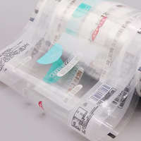 Film en rouleau VFFS en nylon PE laminé vierge, haute résistance à la traction, thermoscellable, pour l'emballage en vrac de céréales et d'aliments secs