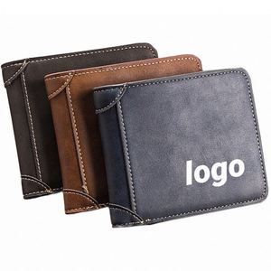 Custom Logo Wallets Multipurpose Change <b>Purse</b> <b>Mens</b> <b>Leather</b> Wallet <b>for</b> <b>Men</b> on Sale - Product Image 1
