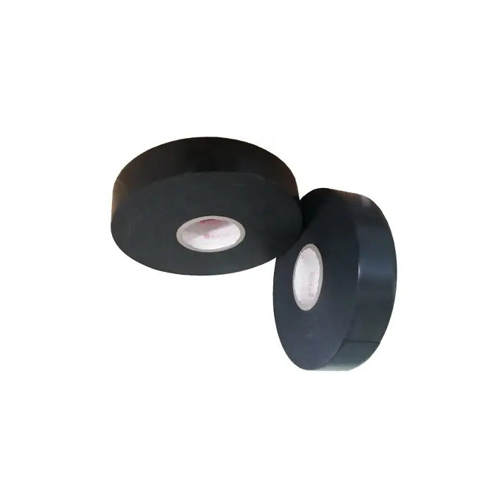 MENGSHAN brand 0.64 mm thick 50 mm width 60 m length anti corrosion pipe wrapping tape similar polyken 980 for gas pipeline