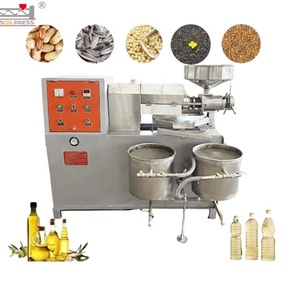 Máquina de Extracción de Aceite por Presión en Frío para Sésamo, Almendras y Neem, Prensa de Aceite Eléctrica Comercial Pequeña de Alta Calidad en Acero - Product Image 2