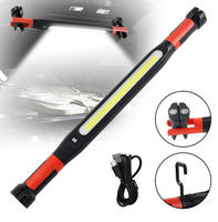 Lampe de travail LED COB portable, lampes d'inspection magnétiques sans fil, réparation automobile, garage à domicile, lampe de poche d'urgence avec charge USB
