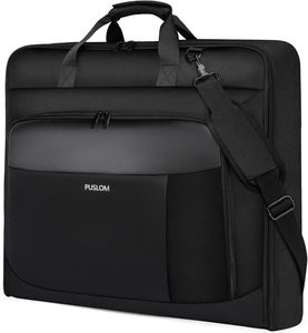 Échantillon gratuit Sac de costume en lin Sac de vêtement personnalisé avec fermeture éclair Housse de manteau Tissu en lin naturel Grand sac de rangement pour vêtements avec fermeture éclair - Product Image 1