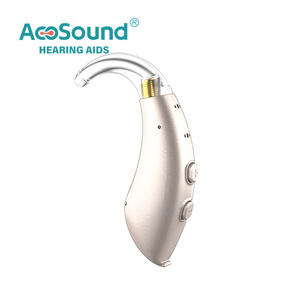 AcoSound 4-Channel Medico Amplificatore Suono di qualità da banco BTE apparecchi acustici prezzo competitivo per la sordità - Product Image 5