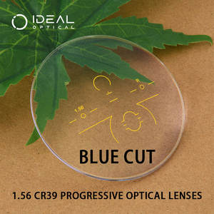 1.56 블루 블록 누진 렌즈 레진 HMC UV420 제조업체 직공급 완제품 광학 렌즈 - Product Image 1