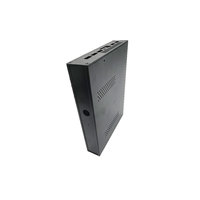 Factory Direct Supply 170*170mm Micro Computer Industrial Case Enclosure Mini PC ITX Case Aluminum Alloy Computer Cases Towers