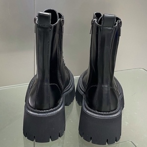 Botas de Diseñador de Lujo 2025, Estilo Recto, Nuevas, a la Moda, por Encima de la Rodilla, Personalizadas, Originales, Marca BB, Botas de Cuero Negro - Product Image 4