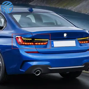 MRD подходит для BMW 3 серии 320i 325i 330i 335i G20 G28 2019-2021, дизайн весов дракона, светодиодный фонарь, стоп-сигнал