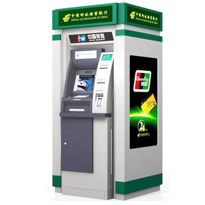 Bancomat esterno della banca di pagamento di self service della prova dell'acqua con l'erogatore dell'accettatore di contanti per lo scambio di valuta del casinò - Product Image 1