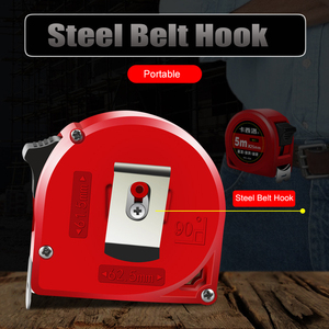 New Arrival Độ chính xác cao thép Băng biện pháp có thể thu vào phần cứng công cụ đo lường với mài mòn dày lưỡi hệ thống mét - Product Image 5