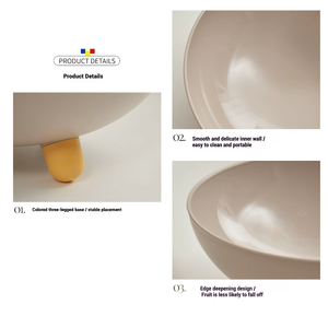 Hiện đại Bauhaus phong cách trái cây Bát Chân máy cơ sở trung tâm cho bàn ăn trang trí nội thất - Product Image 4