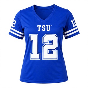 Camiseta deportiva de manga corta personalizada con el número 12 de los tigres azules reales - Product Image 1
