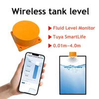 Capteur de niveau d'eau solaire intelligent WiFi SLS Tuya, ultrasonique, câble de 3 m, détecteur de liquide pour réservoir, alarme pour maison et hôtel