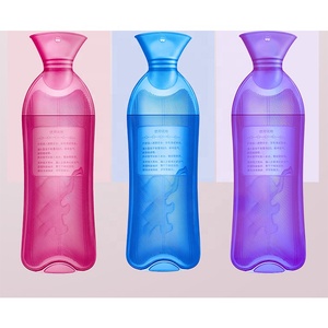Promozione durevole Dropshipping bottiglia di acqua calda in PVC con riempimento d'acqua da 2 litri con coperchio - Product Image 6