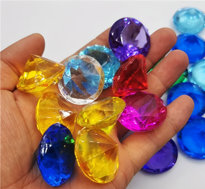 Perles <span class=keywords><strong>de</strong></span> 30 mm en pierres précieuses, style trésor pirate, pour décoration <span class=keywords><strong>de</strong></span> <span class=keywords><strong>mariage</strong></span>, artisanat, Noël, Halloween, chasse au trésor, et comme perles en vrac pour la plongée et la création <span class=keywords><strong>de</strong></span> bijoux - Product Image 3