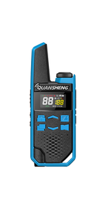 QUANSHENG TG-FR1 - Walkie Talkie Analógico Portátil Mini Popular de 2W con Banda Aérea, Frecuencia UHF y Batería de 1000-1500mAh - Product Image 3