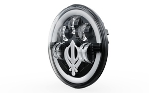 Phares LED de 7 pouces pour <span class=keywords><strong>Mahindra</strong></span> Thar 2010+ Accessoires DRL Clignotants Phare pour <span class=keywords><strong>Jeep</strong></span> Wrangler JK 4x4 Offroad Feux LED - Product Image 4