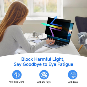 4 vías 360 ° Filtro de Privacidad para Pantalla de Portátil de 24 Pulgadas 16:10, Compatible con HP, Dell, Lenovo, <span class=keywords><strong>Asus</strong></span>, Samsung, Acer, Thinkpad - Product Image 5