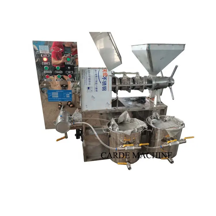 Commercial coconut oil cold press machine for small business jojoba oil seed press machine press