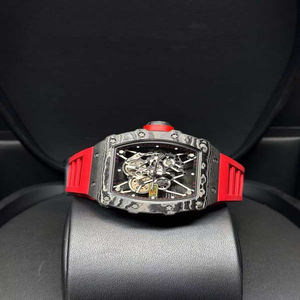 Reloj Deportivo de Lujo, Estilo Hip Hop, Caja de Fibra de Carbono, Movimiento Mecánico ETA, Cronógrafo, Tourbillon, Esfera de Cristal de Zafiro, 5 BAR - Product Image 4