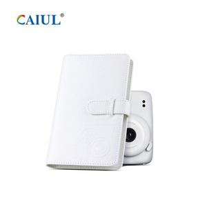 ซองใส่ฟิล์ม Fujifilm Instax Mini ลายกล้องนูน Caiul / ซองหนัง PU สำหรับกล้อง <span class=keywords><strong>HPRT</strong></span> Z6 Pro/z6 ขนาด 3 นิ้ว 96 ช่อง คุณภาพสูง กันน้ำ - Product Image 4