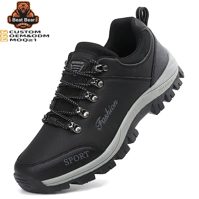 Scarpe da Trekking da uomo di alta qualità autunno inverno marca Outdoor Mens Sport Trekking stivali da montagna scarpe da ginnastica da arrampicata impermeabili