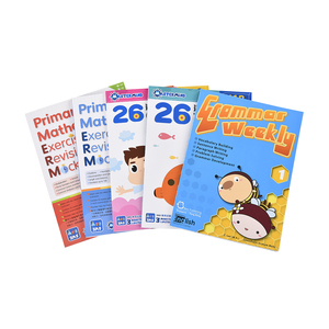Suministro directo de fábrica, folleto educativo impreso personalizado para niños, costura de sillín de laminación de PP de brillo perfecto - Product Image 1
