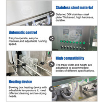 ORME Machine de lavage de bocaux cosmétiques stérilisateur automatique de nettoyage de canette de boisson pour bouteille en verre
