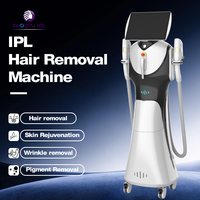 Nouvelle machine laser E-Light IPL DPL OPT pour le traitement des cicatrices d'acné et vasculaires, le rajeunissement cutané et l'épilation, en vente chaude