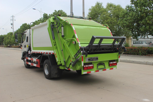 มีบริการ OEM ODM รถเก็บขยะขนาดกะทัดรัด ความจุ <span class=keywords><strong>2.2</strong></span> ลูกบาศก์เมตร พร้อมระบบอัดไฮดรอลิกและประตูด้านหลัง - Product Image 4