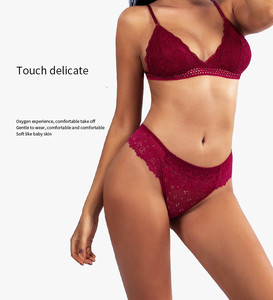 Delle Donne Sexy del Merletto Mutandine di Pelle-amichevole Respirabile Comodo Senza Soluzione di Continuità Delle Signore Basso-Vita Dei Riassunti di Modo Delle Ragazze Delle Mutandine <span class=keywords><strong>Perizoma</strong></span> - Product Image 2