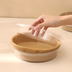 Sinh Thái JFB 2025 OEM Tùy Chỉnh Hộp 100Pcs Vòng Dùng Một Lần Cấp Thực Phẩm Giấy Da Giấy Lót Nướng Bánh Giấy Da Lót Cho Lò Vi Sóng - Product Image 6