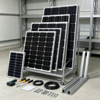 Module solaire haute efficacité YUTANDA PERC Technology monocristallin demi-cellule bifacial tout noir double vitrage 685W 1000W