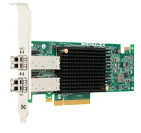 Emulex LPe31002-M6-D Adaptateur de bus hôte fibre 16 Go double port PCIe pleine hauteur 403-BBMF