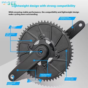 SeeMore Dual Speed Standard 110BCD 165/170/172.5mm avec pédalier en carbone Spider en fibre de carbone creux ultraléger - Product Image 2