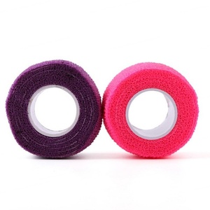 Bande adhésive cohésive élastique non tissée de 2,5 cm, flexible, pour dissolvant de vernis à ongles, mini ruban coloré, fournitures pour nail art - Product Image 2