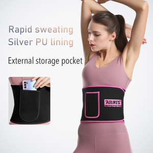 Aolikes Suporte de cintura Cinto de emagrecimento para mulheres, aparador de bandas de suor, cintos de suporte para barriga, trainer personalizado para cintura - Product Image 3